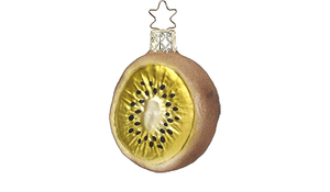 Kiwi Glass Ornament by Inge Glas