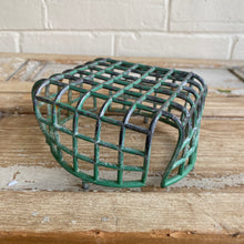 Load image into Gallery viewer, Vintage Green Wire/Metal Flower Frog
