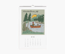 Load image into Gallery viewer, 2025 Travel Sketchbook Wall Calendar by Rifle Paper Co
