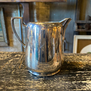 Vintage Silverplated Milk Jug - Skyline Hotel