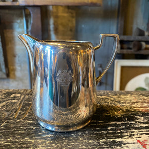 Vintage Silverplated Milk Jug - Skyline Hotel