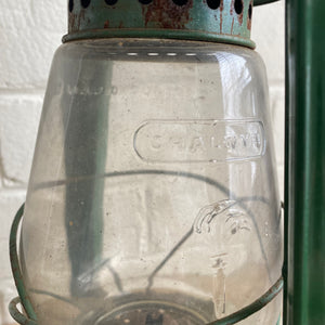 Vintage Green Chalwyn Kerosene Lantern