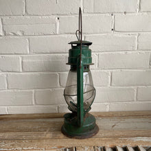 Load image into Gallery viewer, Vintage Green Chalwyn Kerosene Lantern
