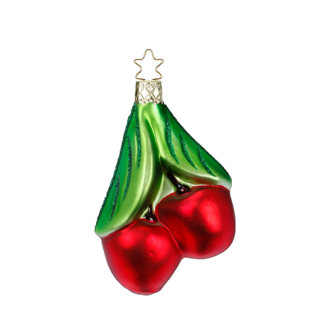 Cherries Glass Ornament by Inge Glas in Germany