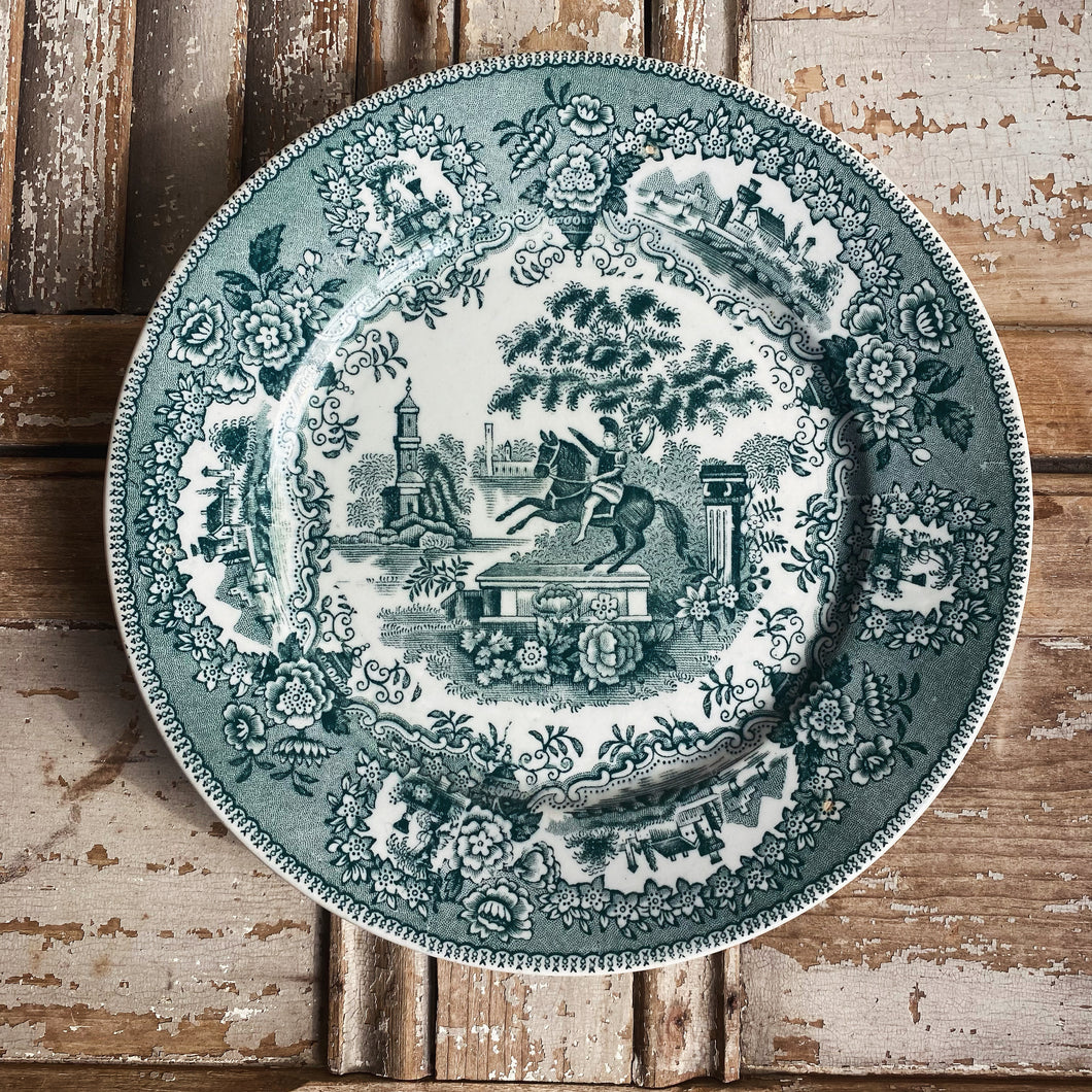 Vintage Lunch Plate by Fabrica de Sacavem Portugal