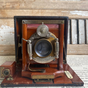 Antique Bausch & Lomb Camera with Unicum Lens c1891
