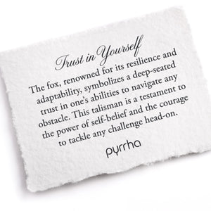 Pyrrha - Trust in Yourself Talisman Necklace