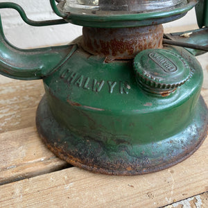 Vintage Green Chalwyn Kerosene Lantern