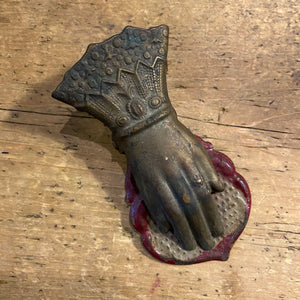 Antique Victorian Ladies’ Hand Paper Clip c1890