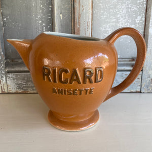 Vintage Ricard Anisette Advertising Jug