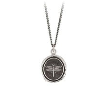 Load image into Gallery viewer, Pyrrha - Dragonfly Talisman Necklace
