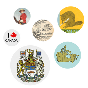 Oh Canada Pack of Buttons