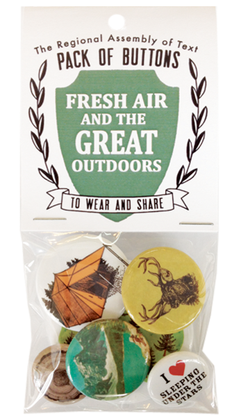 Great Outdoors Button Pack