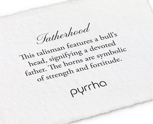 Pyrrha - Fatherhood Talisman Necklace