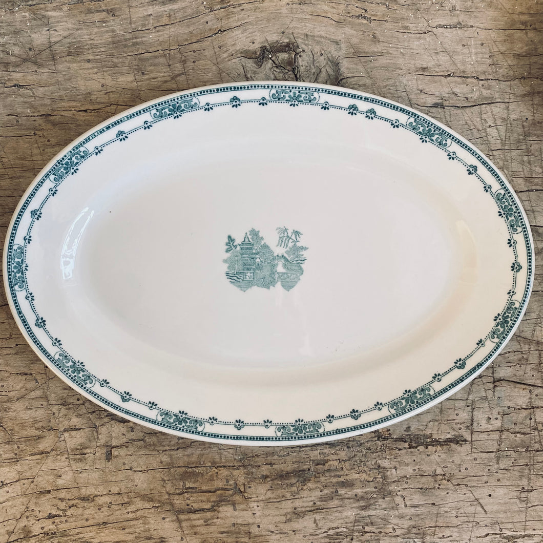 Vintage Chinoiserie Serving Dishes