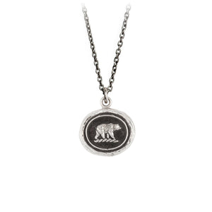 Pyrrha - Mother Bear Talisman Necklace